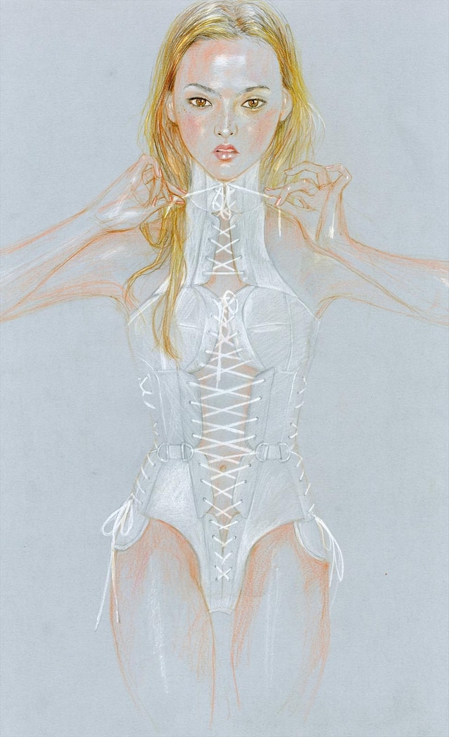 Devon Aoki in Jeremy Scott for style.com