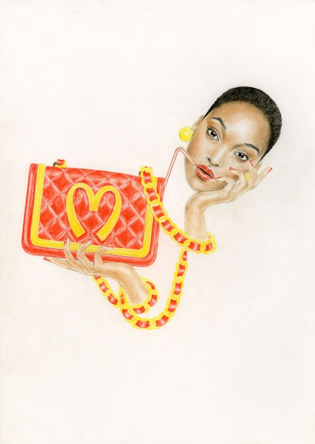 Jourdan Dunn for Moschino A/W14