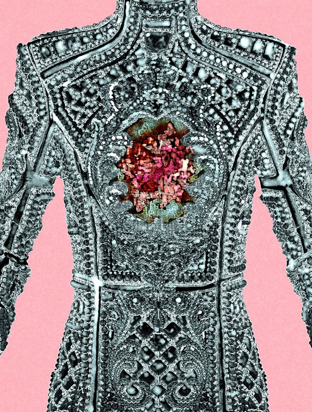 Balmain Dress featured in Stern, 2013