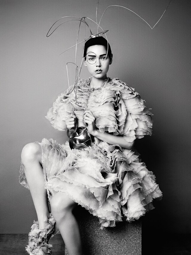 Alexander McQueen in AnOther Magazine A/W12
