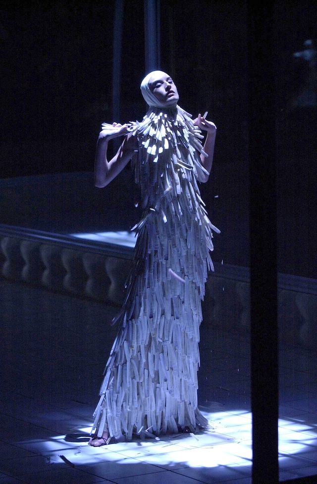 Razor clam shells dress, Alexander McQueen, Voss, S/S01