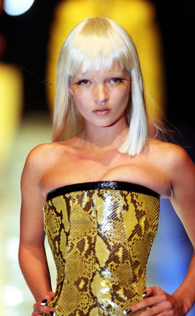 Kate Moss in Alexander McQueen, S/S98