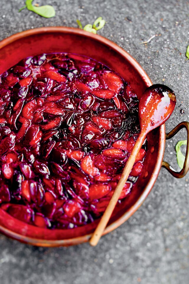 Plum and tonka jam
