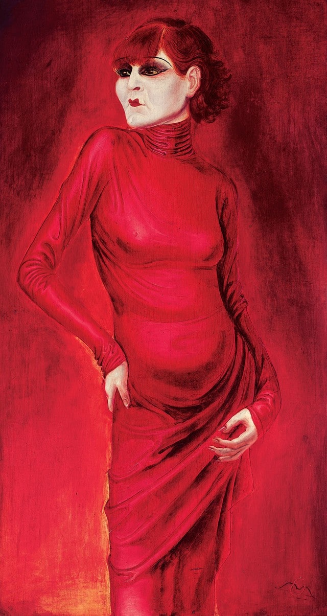 Otto Dix, The Dancer Anita Berber, 1925