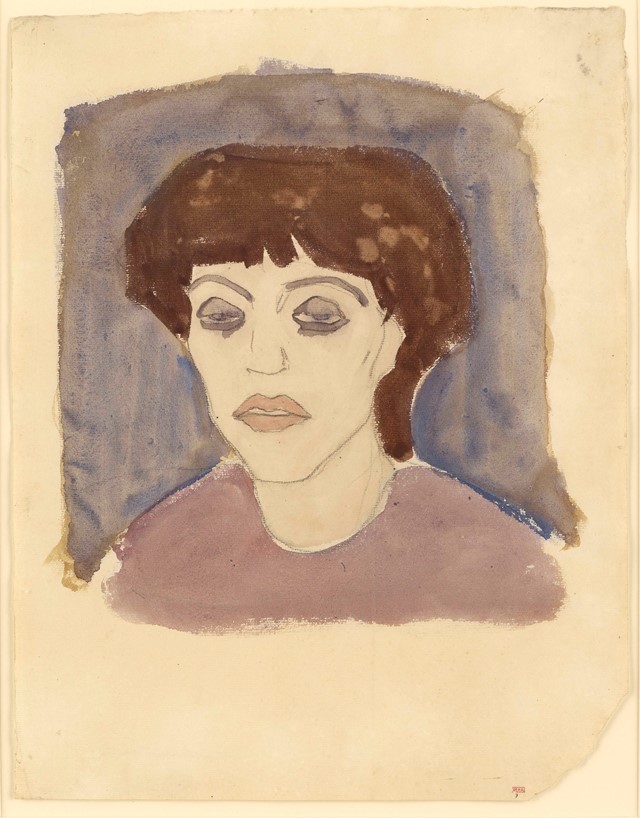 Modigliani, Portrait of Maud Abrant&#232;s, 1908