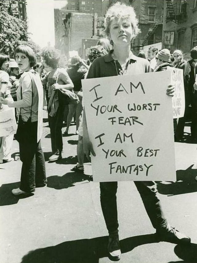 I am your worst fear I am your best fantasy, New York, 1970
