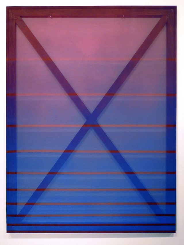 X (blue and maroon), 2014