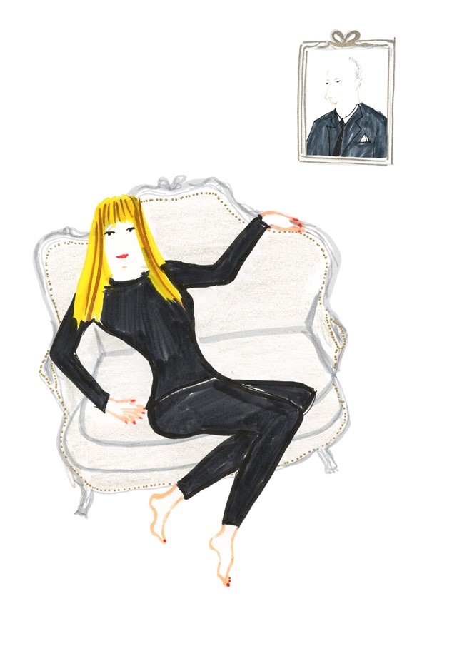 Victoire de Castellane dreaming about Christian Dior