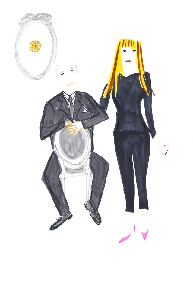 Family portrait - Christian, Victoire and Rose de