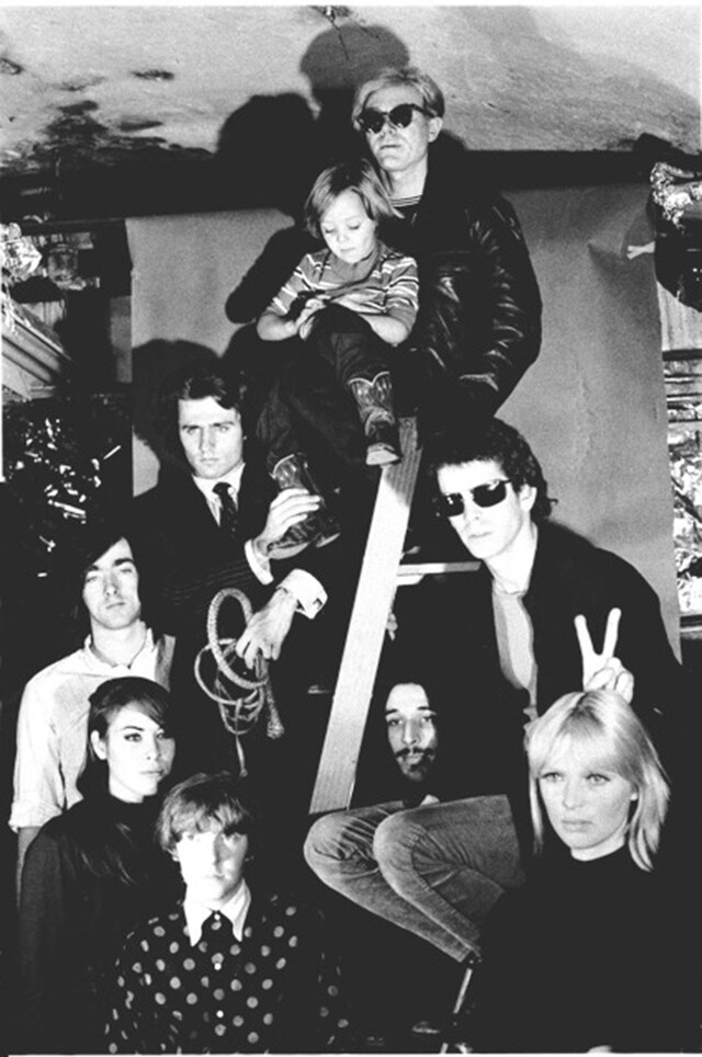 Andy Warhol with The Velvet Underground