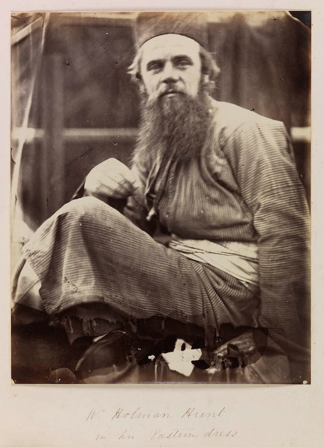 Holman Hunt in Eastern Dress, May 1864, Julia Marg