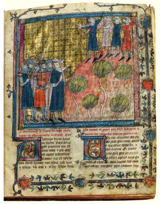 The Book of Sydrac of Joan of France, Queen of Navarre, Pa