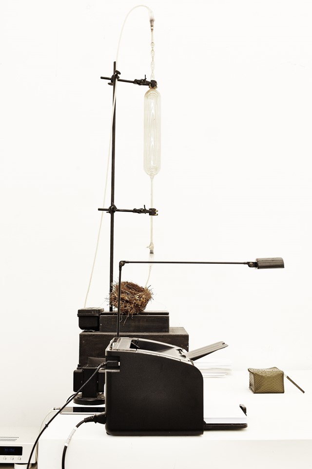 ROLF SACHS LAMP IN RICK&#39;S OFFICE