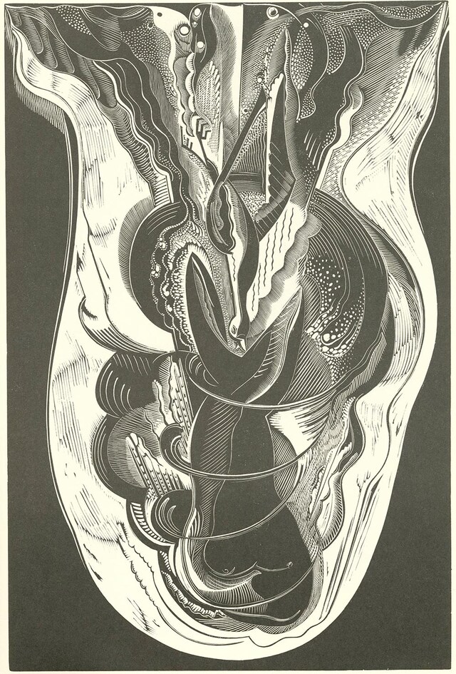 Gertrude-Hermes,-Fathomless-Sounding,-1932,-wood-e