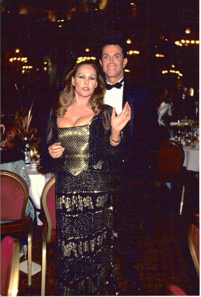 Ursula Andress and Jean Claude Jitrois
