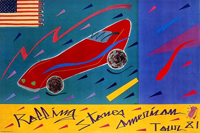 50 Years of Concert Posters from the Rolling Stones | AnOther