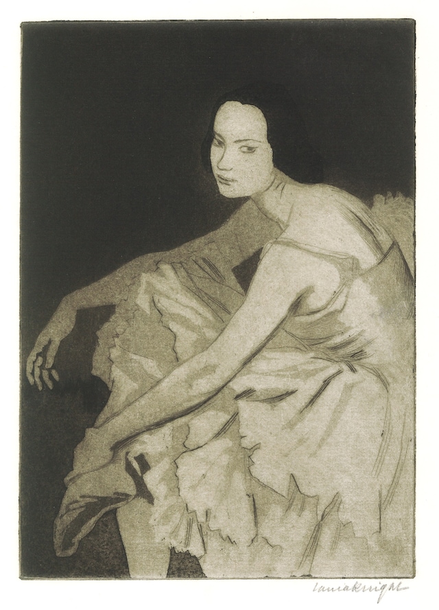 LAURA KNIGHT_Dancer Resting_courtesy The Fine Art 