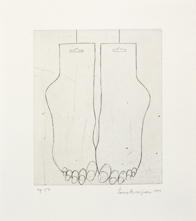 Louise Bourgeois, Feet (Socks), 1999