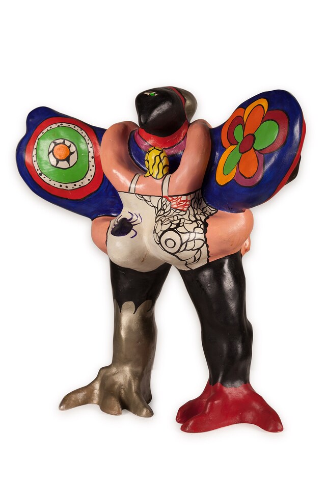 Niki-de-Saint-Phalle---L&#39;Oiseau-Amoureux-or-Bird-i