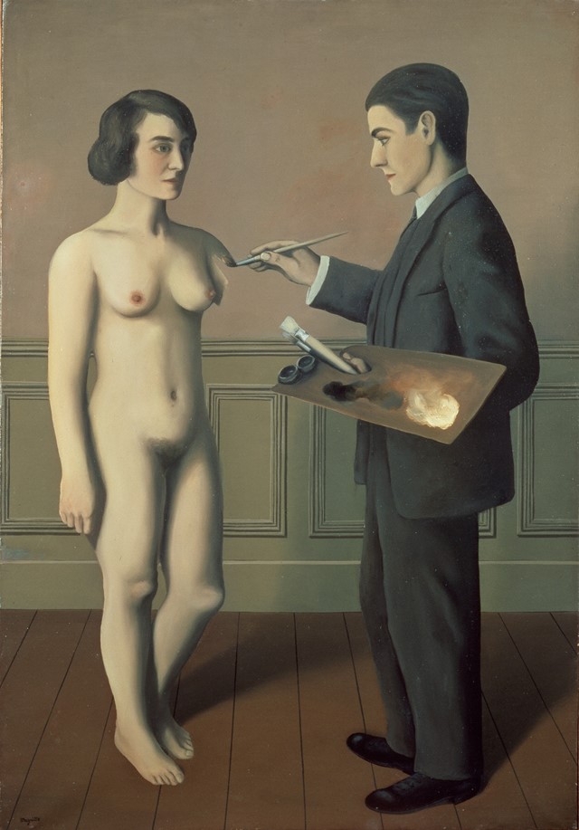 Magritte_Tentative de l&#39;imposssible_1928
