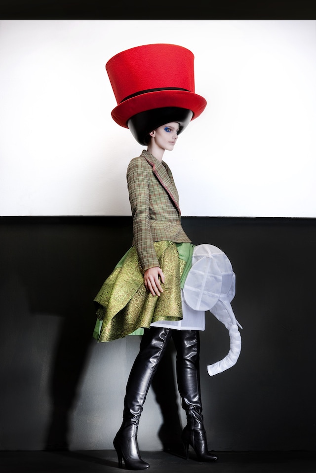 Walter Van Beirendonck, Hat: Stephen Jones A/W10