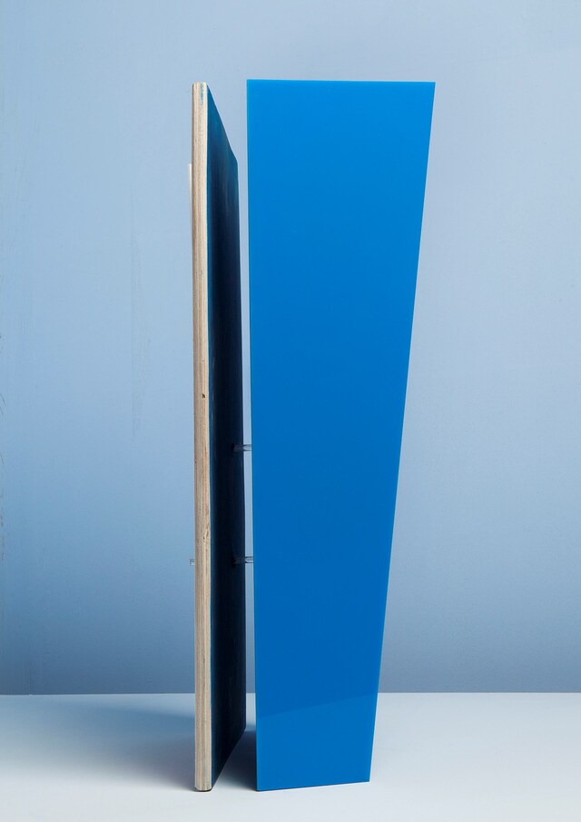 6 Untitled (Debris and Blue #3) from the series Dr