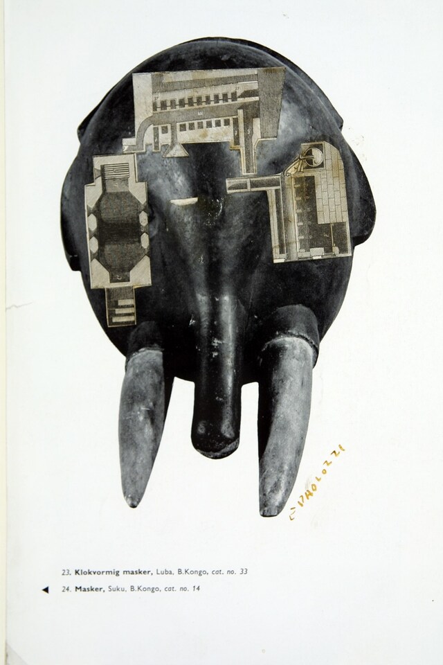 Image 3. Paolozzi, Klokvormig Masker, 1946-47