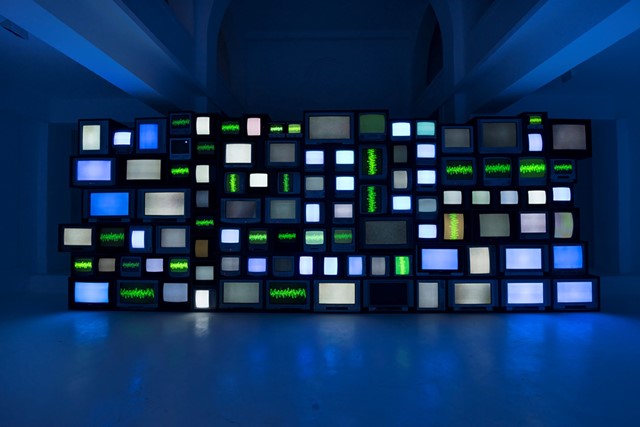 Susan Hiller, 'Channels' (2013), Video installawit