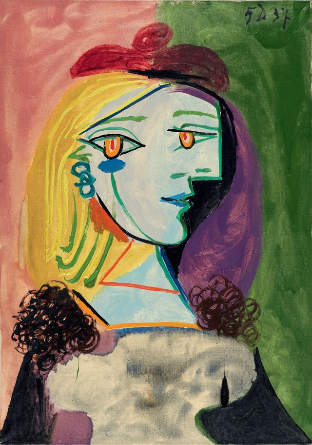 Picasso_Femme-au-bÃ&#169;ret-rouge_1937