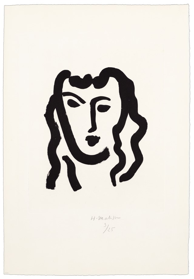 Henri Matisse Patitcha. Masque 1947 Aquatint on BF