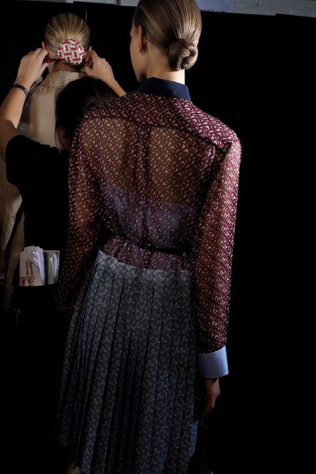 Backstage at the Burberry Spring_Summer 2019 Show_
