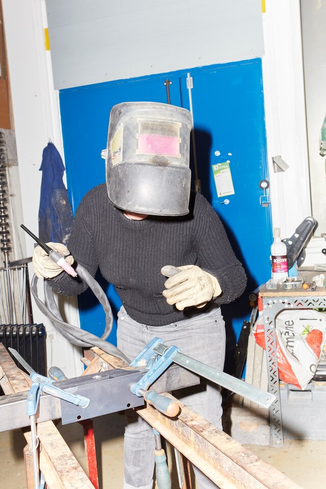 Vincent Ferrané, Visitor, Libraryman 2018. Jennif