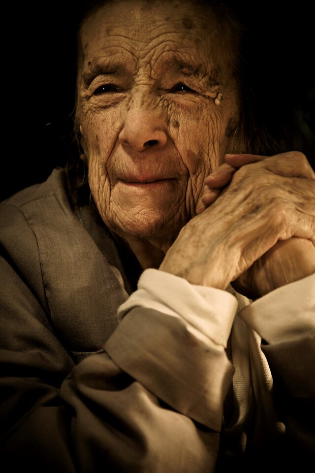 Photograph by Scott Douglas of Louise Bourgeois, 