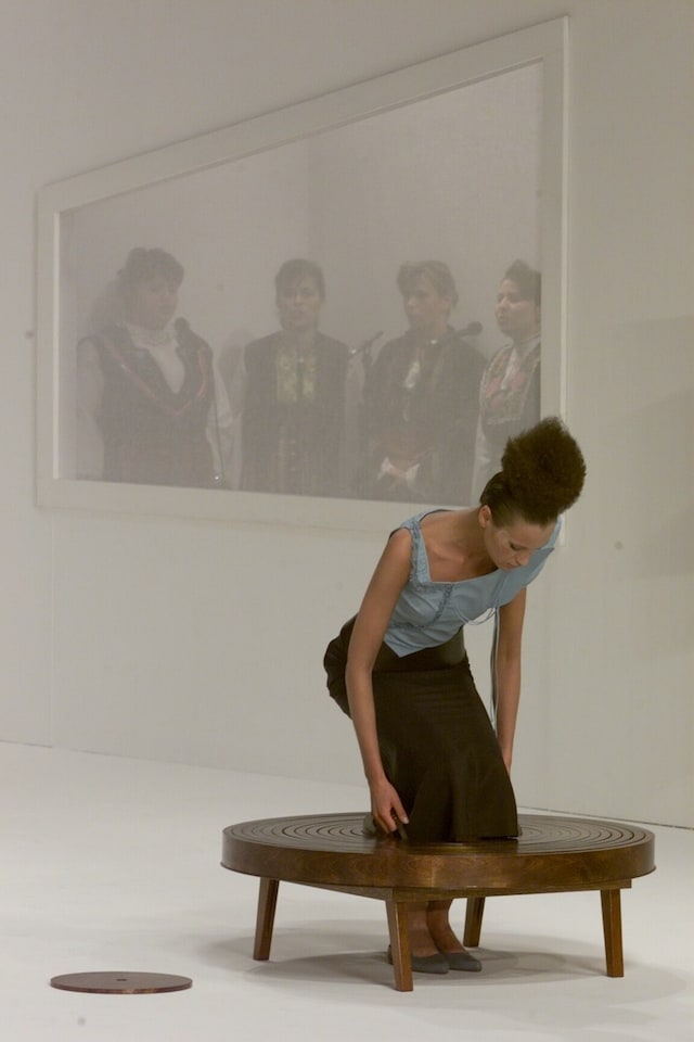 Hussein Chalayan Coffee Table Dress Fall 2000