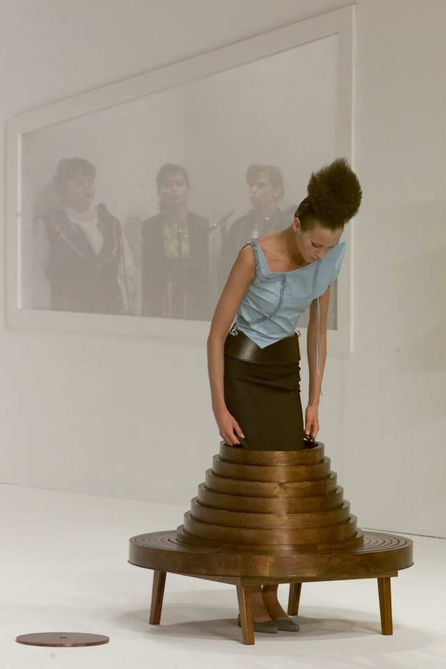 Hussein Chalayan Coffee Table Dress Fall 2000