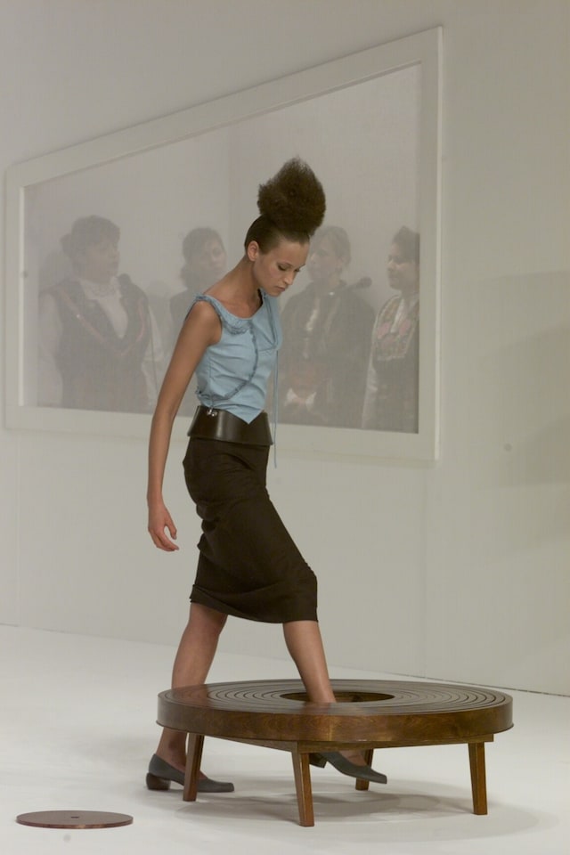 Hussein Chalayan Coffee Table Dress Fall 2000