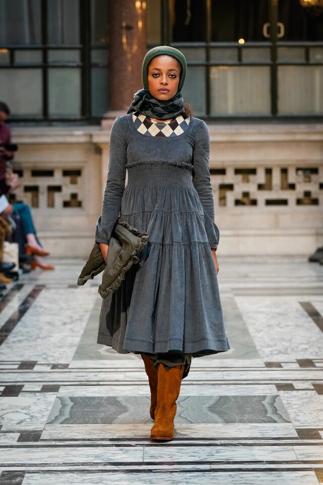 190215 Molly Goddard LFW AW19 0251