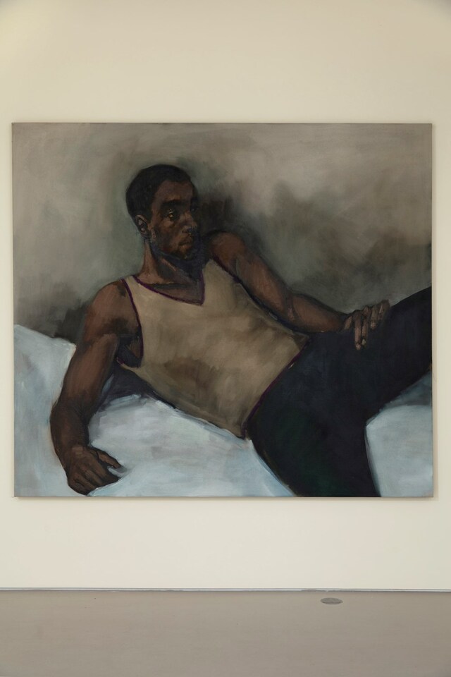 Lynette Yiadom-Boakye paintings Repose 3 2018