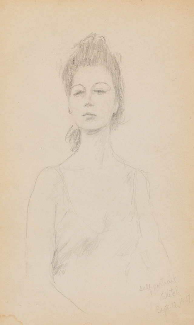 DOROTHEA TANNING - Self-Portrait 1947