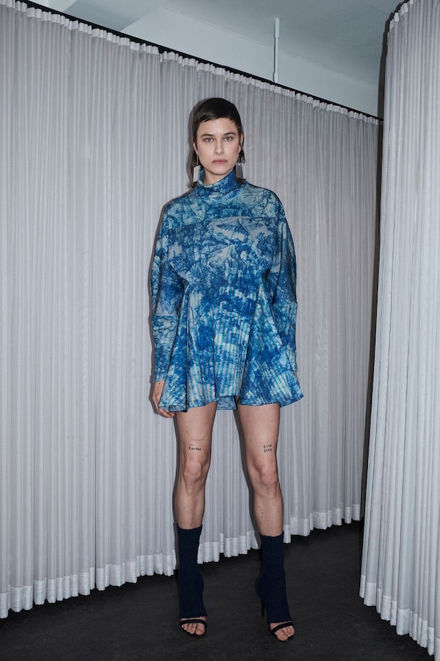 Michael Olestead fashion designer aw19 lookbook interview