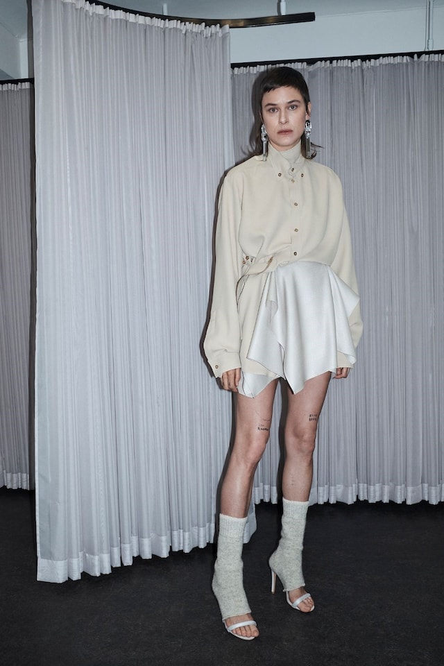 Michael Olestead fashion designer aw19 lookbook interview