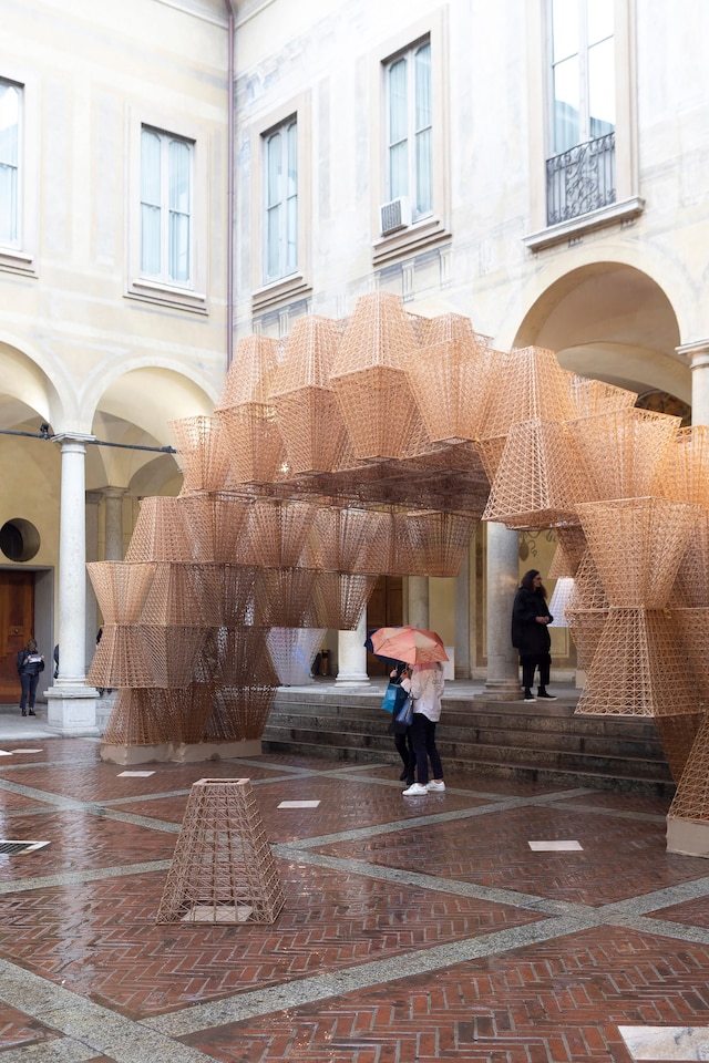 COS x Mamou-Mani at Salone del Mobile 2019