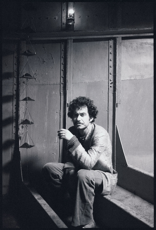 13 Ritratto di Jannis Kounellis, Venezia 1975. Fot