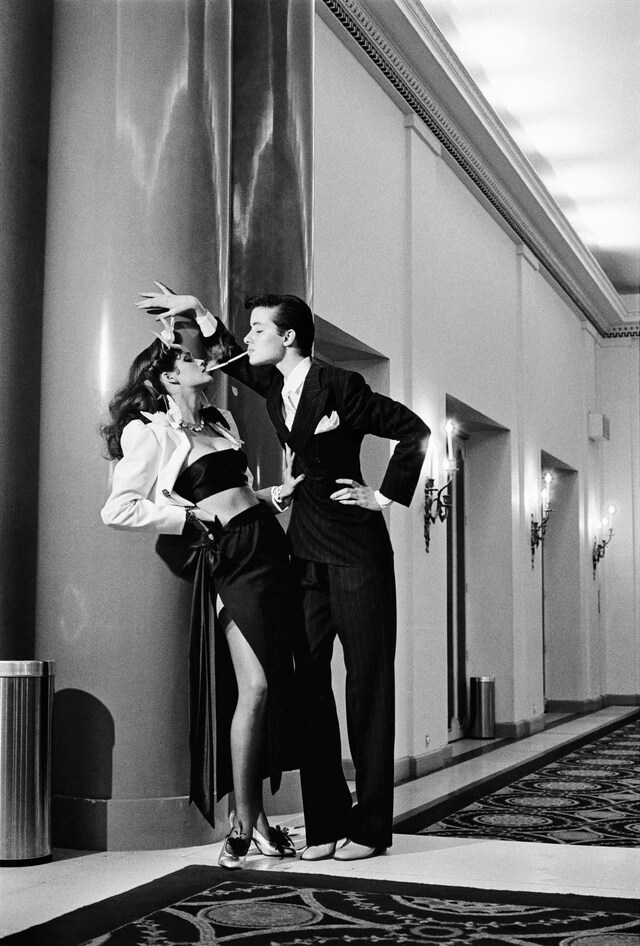 6_Helmut Newton_Fashion Yves Saint Laurent_French 