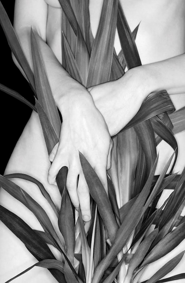 Phytophile Bela Borsodi female nude erotica plants