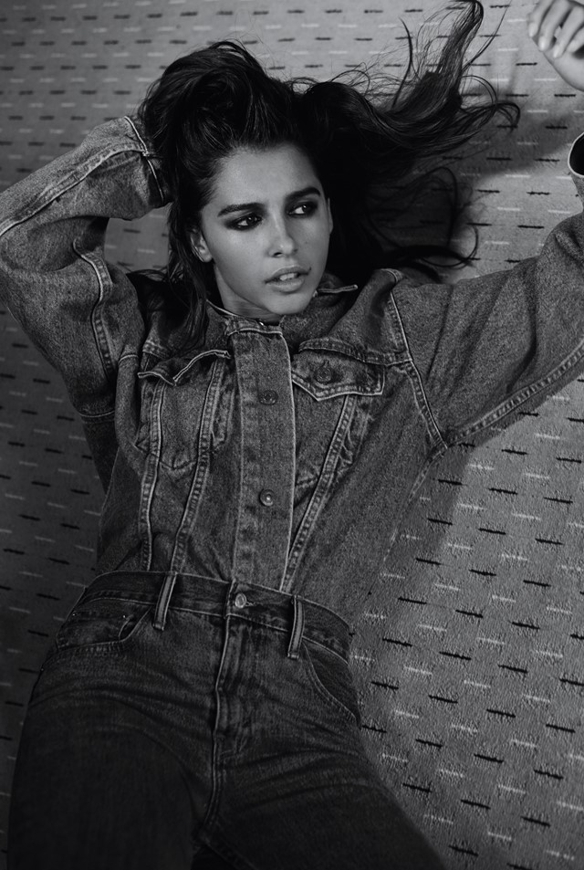 Naomi Scott Aladdin Power Rangers Charlies Angels style