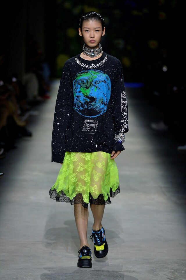 Christopher Kane S/S20 Fetish London Fashion Week Ecosexual