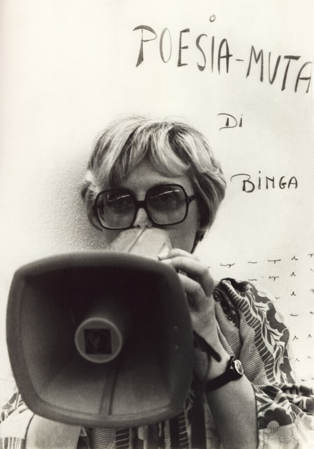 Tomaso Binga_Poesia Muta_1977