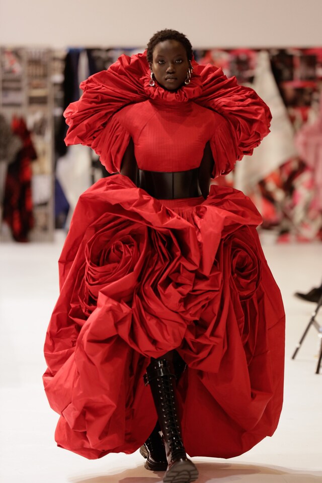 Alexander McQueen ‘Rose’ Dress Exhibition 2019