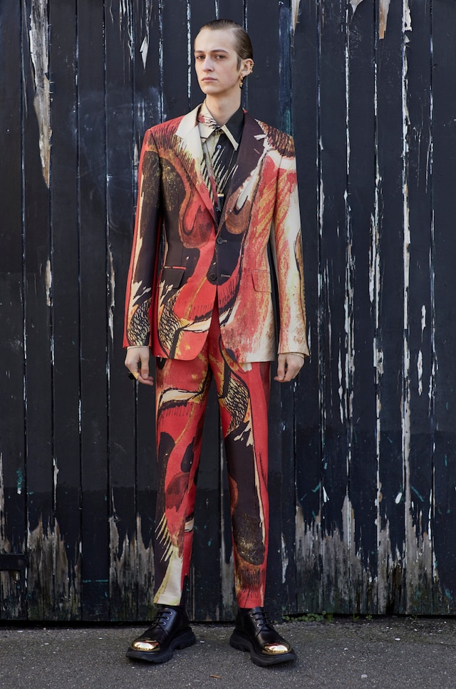 Alexander McQueen Autumn/Winter 2020 Ethan James Green